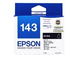 爱普生（EPSON）T1431黑色墨盒四色 900/960FWD/7018/7521/7511