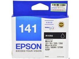 爱普生（Epson）T1411黑色墨盒ME33/ME350/620F/960FDW