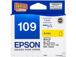 爱普生 T1094黄色墨盒 Epson ME30 600F 650FN ME300 1100
