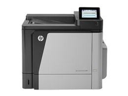 hp651DN彩色激光打印机，A4幅面，双面打印机，带有限网络 月负荷120000页