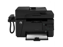 HPM128FP黑白激光打印复印扫描传真四合一功能，支持有线网络，云打印，35页文档进纸器