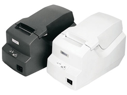 爱普生T58 高速热敏小票打印机外观小巧，打印清晰，操作简便