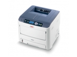 OKIC610n 幅面A4，彩色页式打印机，双面打印 自动双面 网络打印