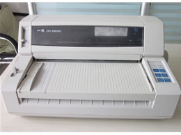 OKI5560SC 24针106列窄行平推式票据打印机,1+5拷贝，保修2年