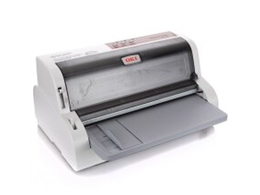 OKI8100F 24针，80列平推针式打印机,适用于各种发票及票据打印,精确打印二维码,1+6层
