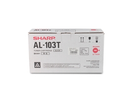夏普(SHARP)AL-1035-WH激光便携式打印机复印扫描一体机 夏普原装103T墨粉盒2000